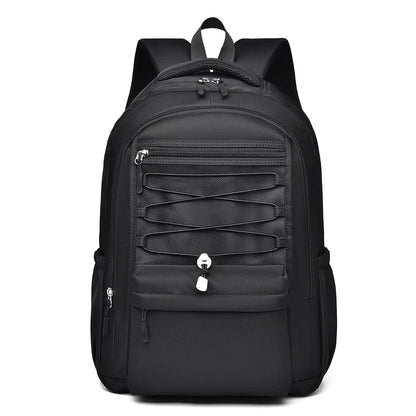 New Fashion Polyester Waterproof Casual Student Backpack Oxford Cloth Traveling Large Capacity Versatile Backpack Design