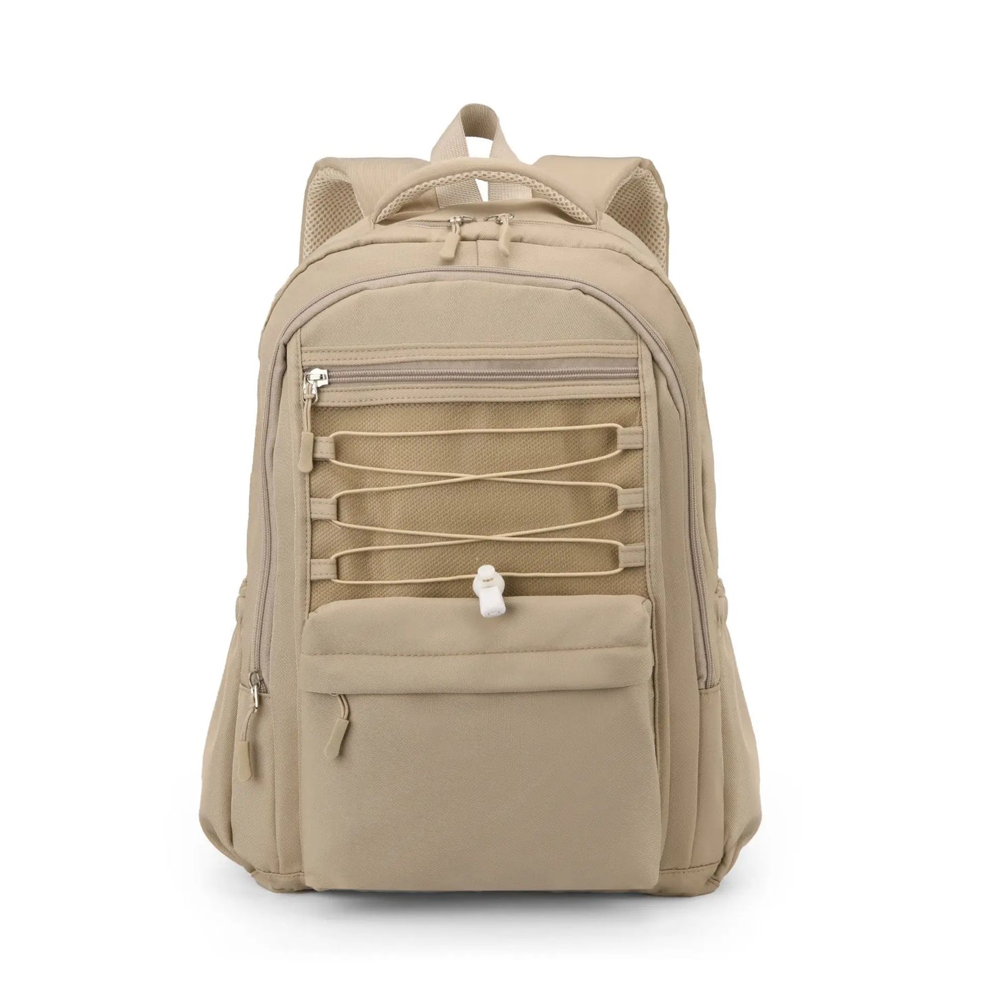 New Fashion Polyester Waterproof Casual Student Backpack Oxford Cloth Traveling Large Capacity Versatile Backpack Design
