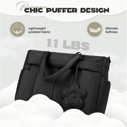 Customizable New Style Women's Crossbody Bags Large Capacity High Quality Shoulder Bags Fashionable Puffer Tote Bag