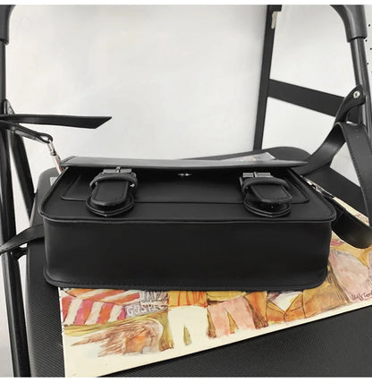 2025 Fashion Sling Bag All Seasons PU Leather Bag Crossbody Men's  New Trendy Brand Messenger Designer Bags Tote