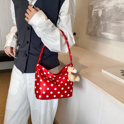 Wholesale Fashion Women's Bags Womens Purses and Handbags with Pendant Zip Oxford Cartoon  Trendy Shoulder Bag Strap