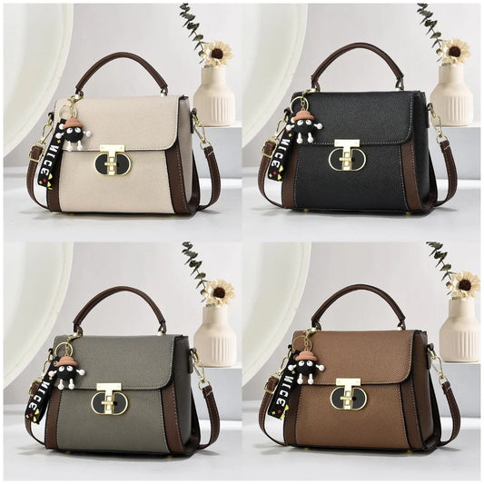 Retro Handheld Small Square Bags Minimalist and Cute Single Shoulder Crossbody Bags Daily Matching Fashion Bags for Women