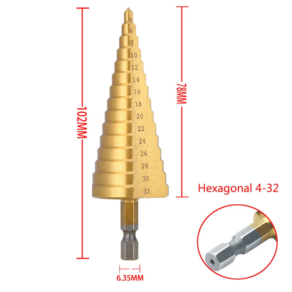 Titanium Coated Drill Bit  High Speed  Drilling Tool