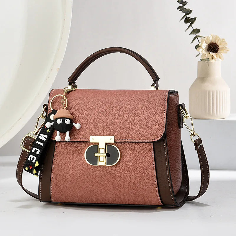 Retro Handheld Small Square Bags Minimalist and Cute Single Shoulder Crossbody Bags Daily Matching Fashion Bags for Women