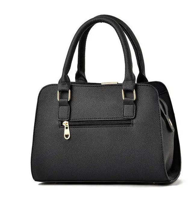 2025 Women's Retro Pure Shoulder Bag Large Capacity Simple Ele with Letter Decoration Versatile Fashionable for Women Daily Used