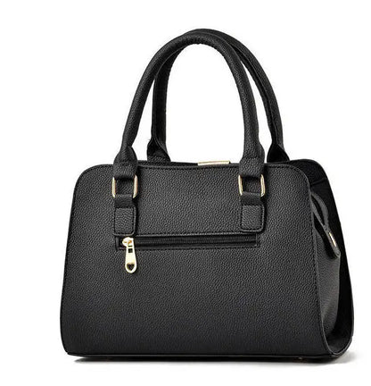 2025 Women's Retro Pure Shoulder Bag Large Capacity Simple Ele with Letter Decoration Versatile Fashionable for Women Daily Used