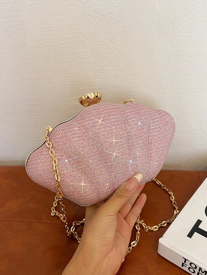 2025 New Arrivals Pearl Bag Handbags for Women Luxury Designer Stone Polyester Zipper Handbags Ladies Luxury New Design
