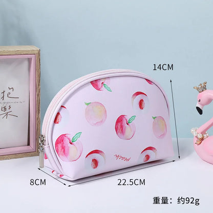 Waterproof Fruit Bag Portable Travel Large Capacity Handbags Designer Handbags Women Cosmetic Bags Cases Fruit Zipper Bag