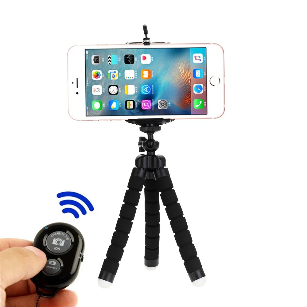 Tripod For Phone Mobile Camera Holder Clip