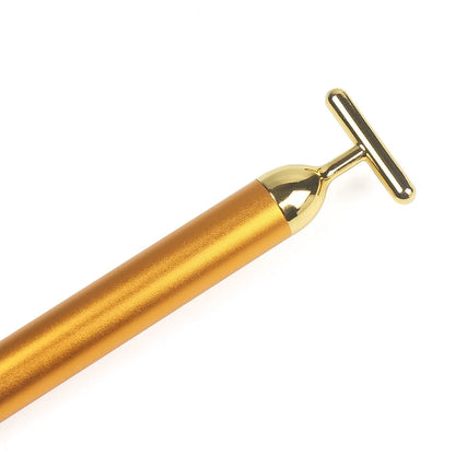 24k Gold Vibration Facial Roller Massager