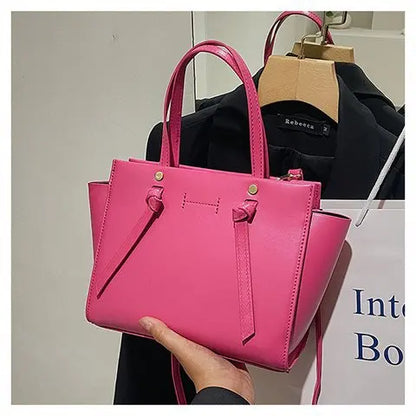 New Design PU Leather Women Handbags Casual Large-capacity Bolsa Ladies Bags Handbags  the Pure-color Women Hand Bags RY730231