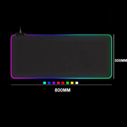 LED Light Gaming Mouse Pad