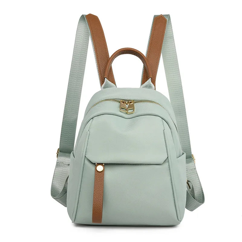 New Korean Soft Leather Backpack for Women Fashion Travel Mini Backpack Women High Quality Bag Wholesale