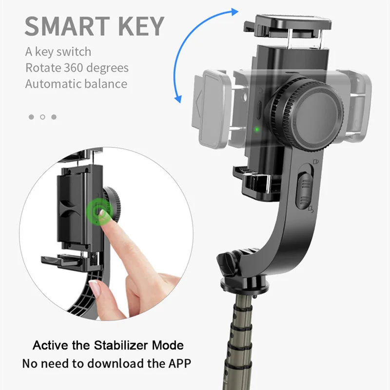 Universal Handheld Phone Stabilizer Selfie Stick