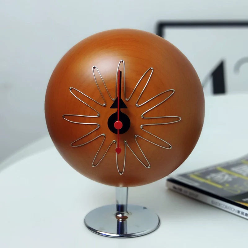 Desktop Clock Minimalist Hamburger Pill Clock