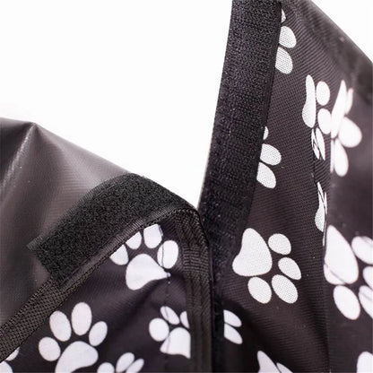 Pet carriers Fabric Paw pattern Car Back Seat