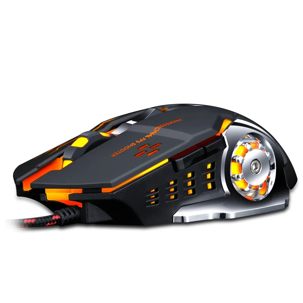 Pro Gamer Gaming Mouse 8D 3200DPI Adjustable Wired