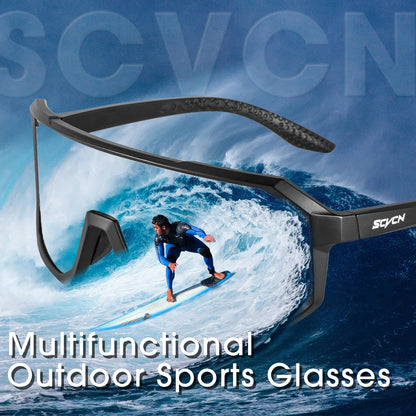 SCVCN Cycling Glasses Bike Sunglasses Men