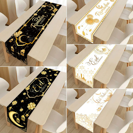 Ramadan Decoration Table Runner EID Mubarak Decor