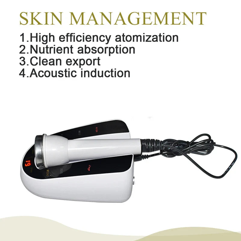 New Ultrasonic Facial Massager