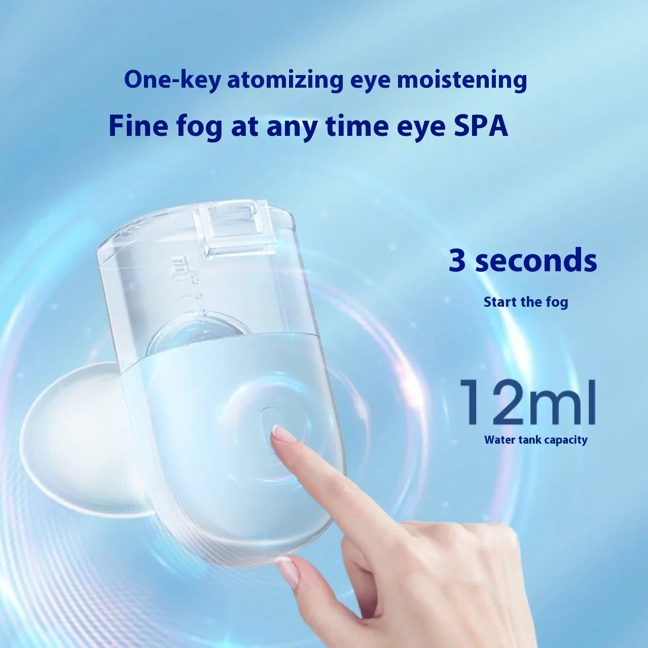 Hand-Held Nano-Spray Eye Moisturizer