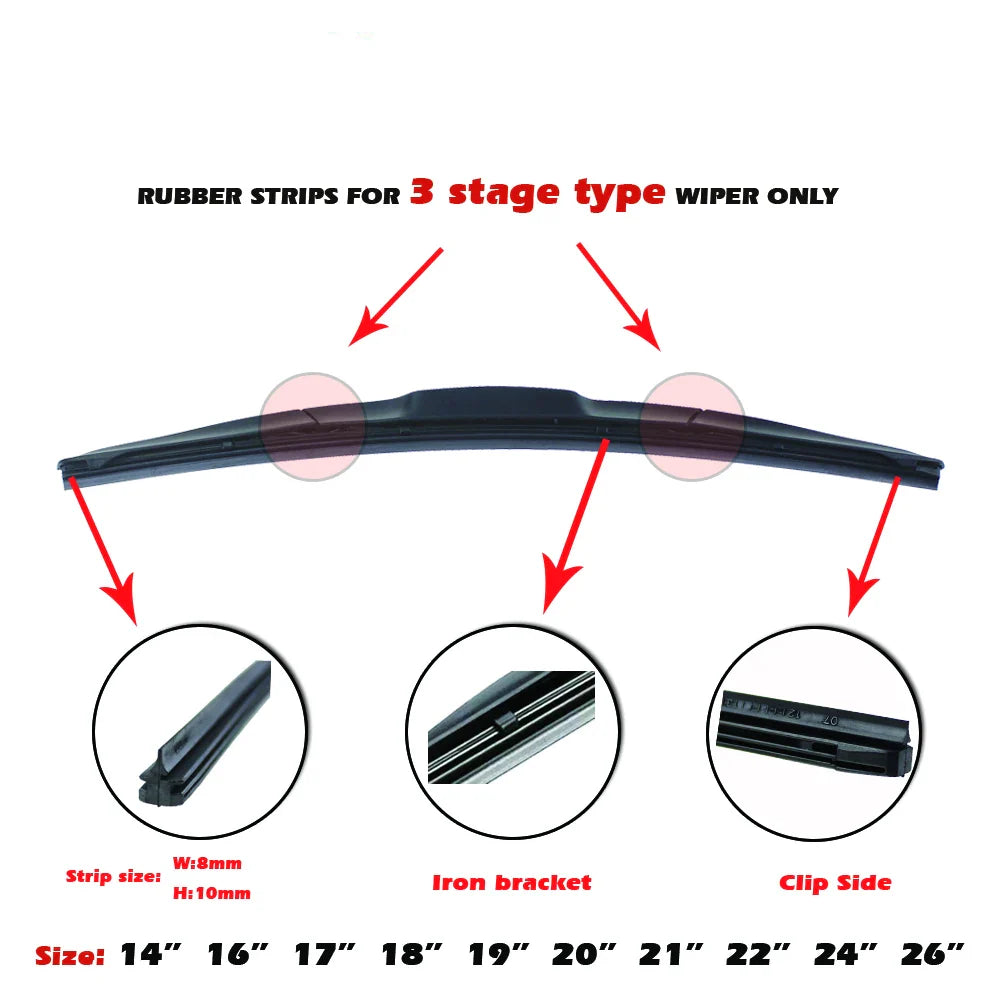 Car Wiper Elastic Band Blade