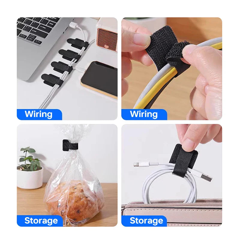 Reusable Cable Ties Fastening Wire Organizer