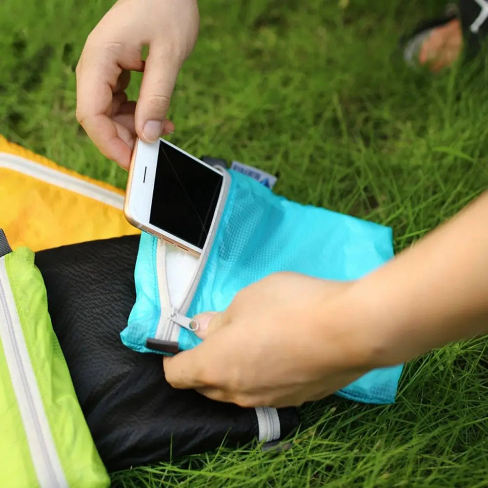 Outdoor Waterproof Zipper Bag With Hook