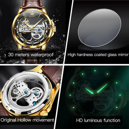 Original Skeleton Men's Automatic Mechanical Watch