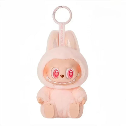 2025 In Stock Hot Anime Figure Labubu Have A Seat Series PVC Pendant Doll Model Monster Replica Keychain Kid Toys Birthday Gifts