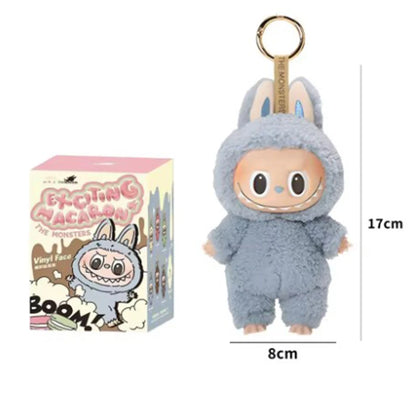 Cute Hot Sale Anime Figure Labubu Vinyl Pendant Doll Model Toy Cute Monster Replica Keychain Toys Birthday Gifts
