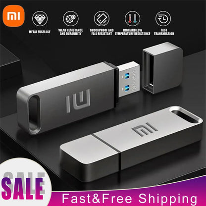 New 1TB 2TB Xiaomi Metal Flash Drive Thumbdrive Pendrive