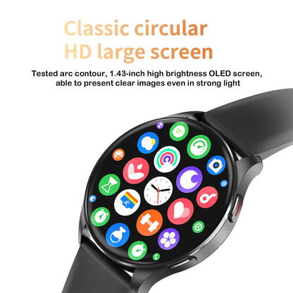 AMOLED Display Hi-Fi Bluetooth Smartwatch