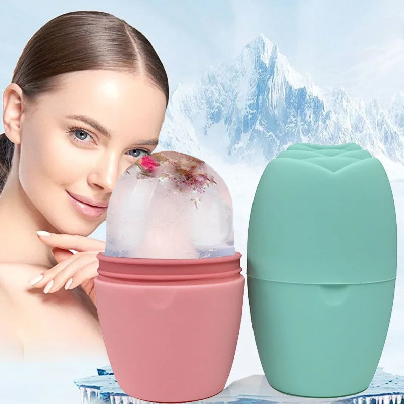 Skin Care Face Lifting Contouring Tool Silicone Ice Cube Trays Ice