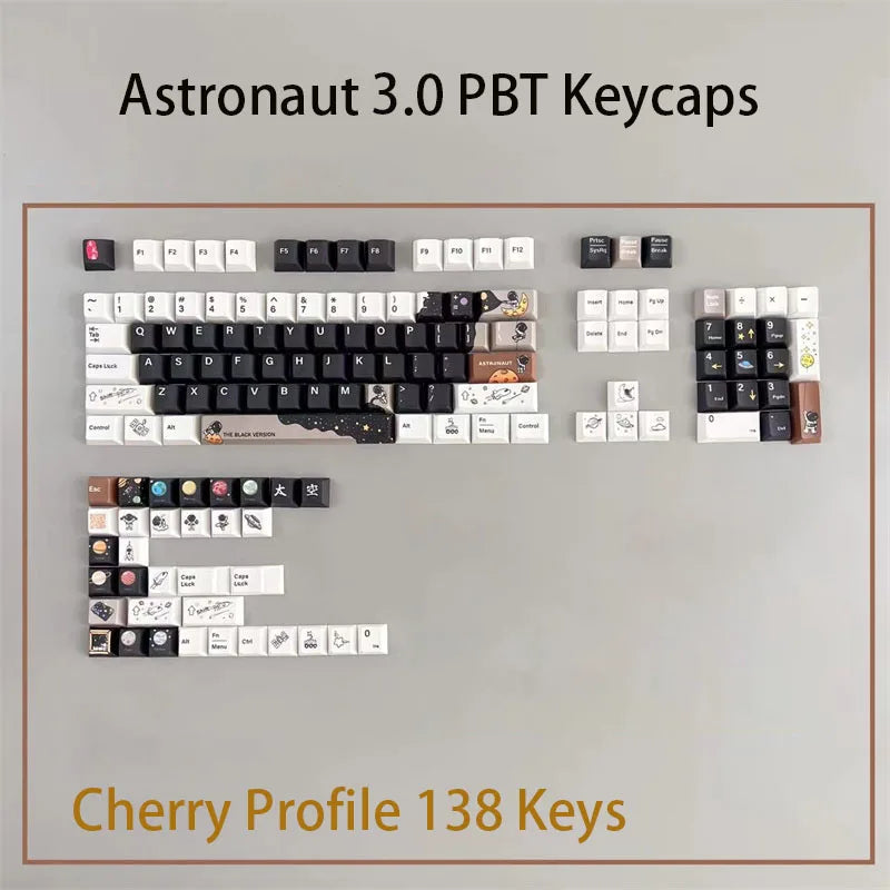 stronaut 3.0 PBT Keycaps Customize Mechanical Keyboard