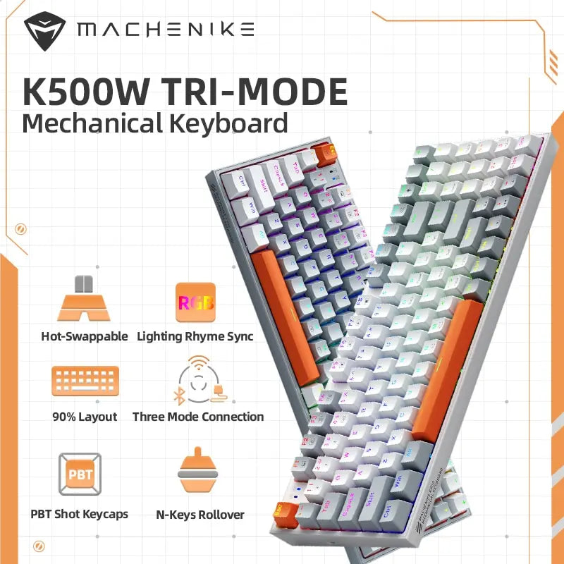 Machenike K500W Wireless Mechanical Keyboard