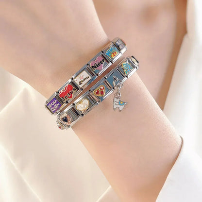 Fashionable Sweet Stainless Steel Bracelet