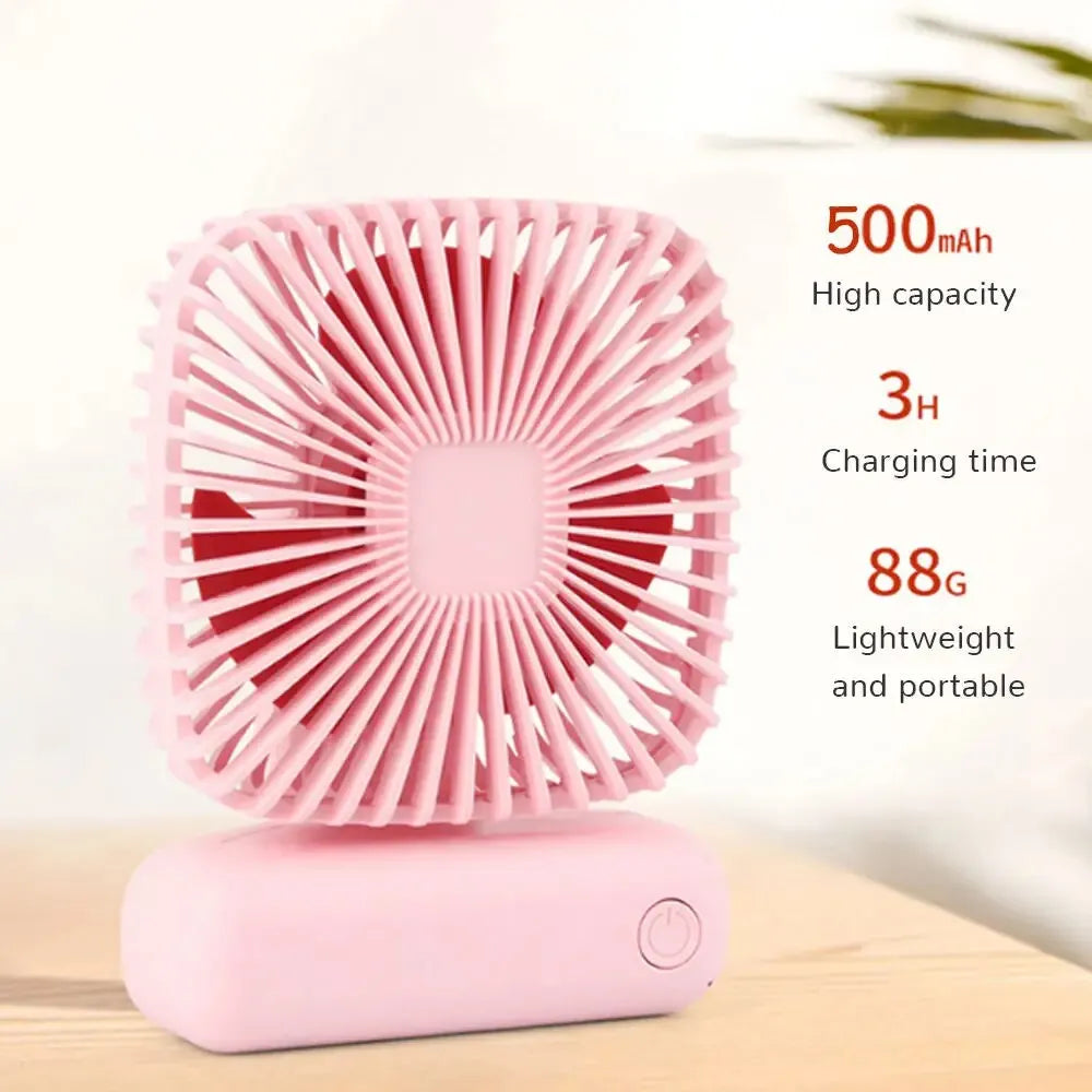 Desktop Small Fan Mini Handheld Usb Three Speed