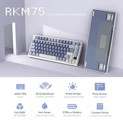 Wireless Bluetooth Mechanical Keyboard