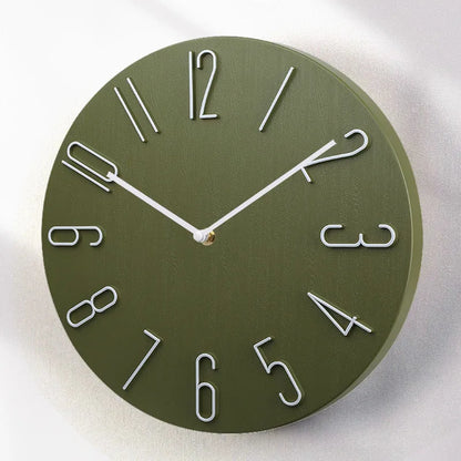 Wall clock living room household hanging fashion clock light