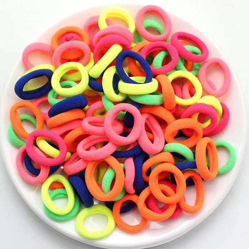 Colorful Nylon Elastic Hair Bands