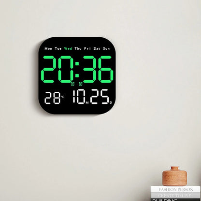 Digital Wall Clocks Temperature Date Week Dispaly Electronic Table Clock
