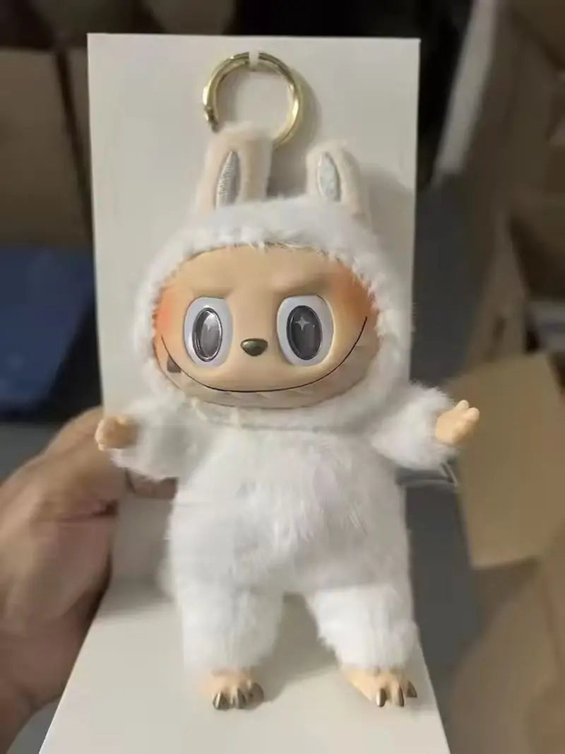 High Quality Cute Labubu Little Angel Wings Series Vinyl Doll Blind Box Toy Backpack Pendant Children'S New Year Gift