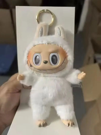 High Quality Cute Labubu Little Angel Wings Series Vinyl Doll Blind Box Toy Backpack Pendant Children'S New Year Gift