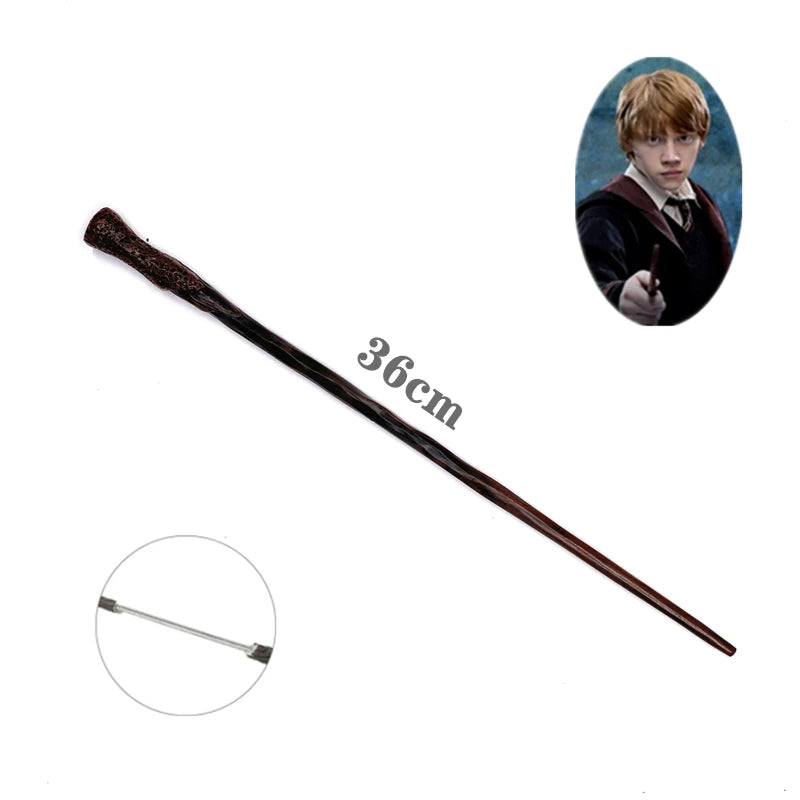 Metal Core Wand Harris Pottered Cosplay Hermione Granger Premium Gift Box Packaging Model Children's Toys Birthday Gift