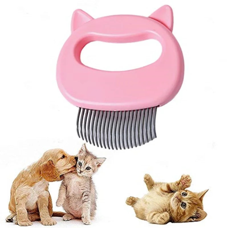 Cat Hair Removal Massaging Shell Comb