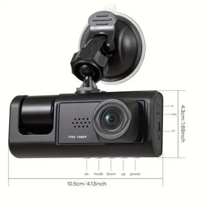 Dash Front Rear Camera with  Loop Recording