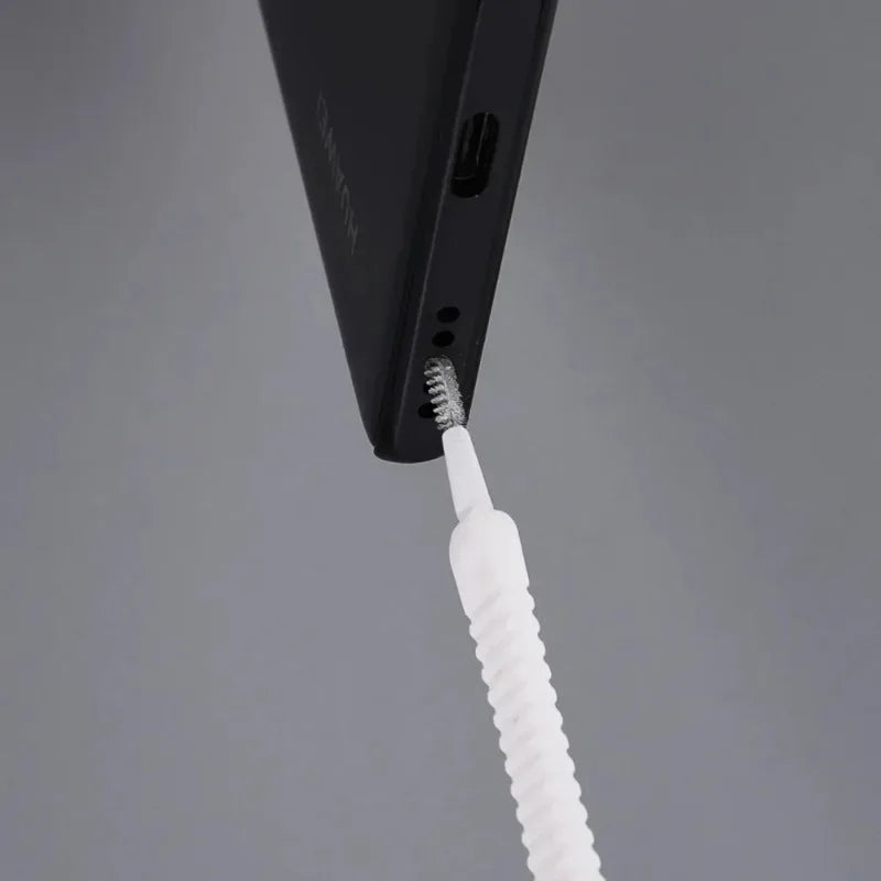 Cell Phone Charging Port Dust Plug with Cleaning Brush