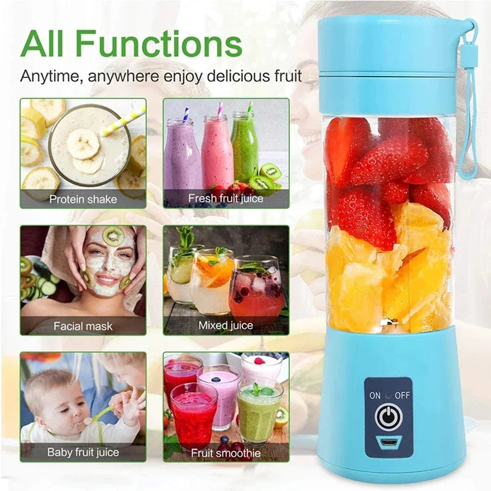 Portable Mini Electric Juicer USB Charging