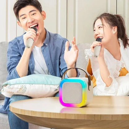 Portable Karaoke Machine Wireless Microphones